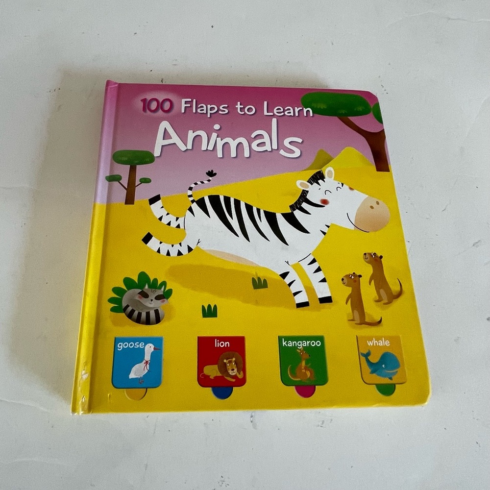 100 Flaps To Learn Animals book‎